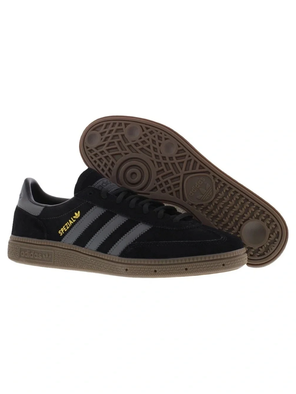 adidas Handball Spezial GS Boys Shoes SZ 5.5 Color -Core Black/Grey Six/Gum 5